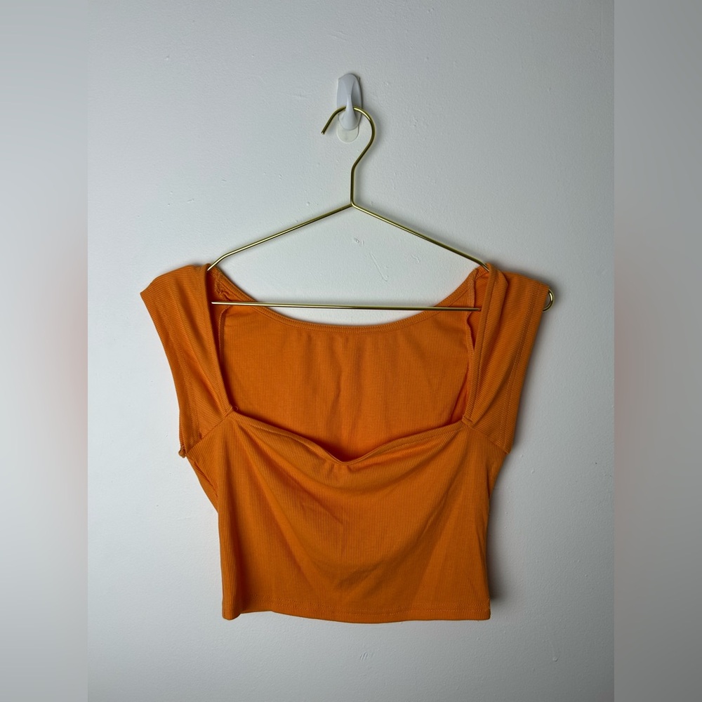 Orange Women's Top